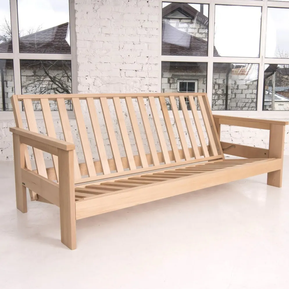 Divano letto in legno massello Kolari