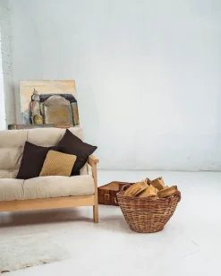 Divano letto in legno massello Kolari