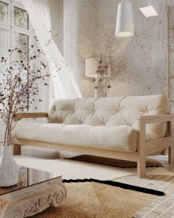 Divano letto in legno massello Kolari