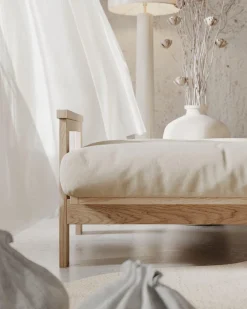 Divano letto in legno massello Kolari