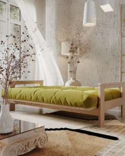 Divano letto in legno massello Kolari