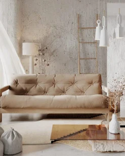 Divano letto in legno massello Kolari