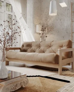 Divano letto in legno massello Kolari
