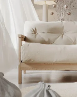 Divano letto in legno massello Kolari
