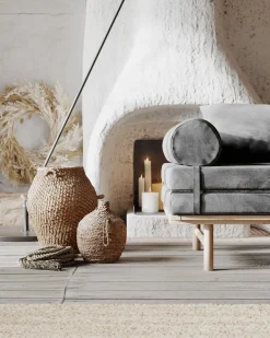 Divano letto in legno Mikkeli