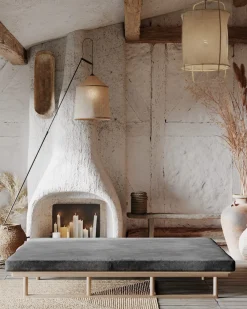Divano letto in legno Mikkeli