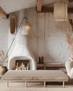 Divano letto in legno Mikkeli