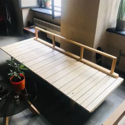 Divano letto in legno Mikkeli