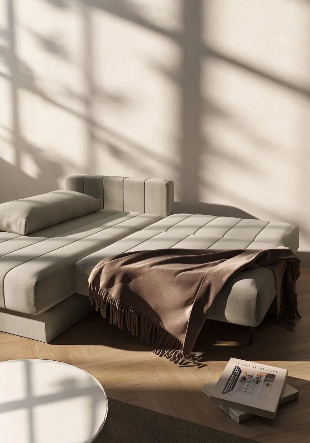Divano letto matrimoniale Akello Lounger