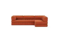 Divano letto matrimoniale angolare Cozypad C16