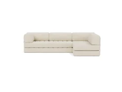 Divano letto matrimoniale angolare Cozypad C16