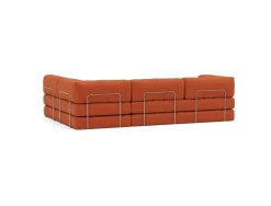 Divano letto matrimoniale angolare Cozypad C16