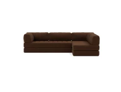 Divano letto matrimoniale angolare Cozypad C16