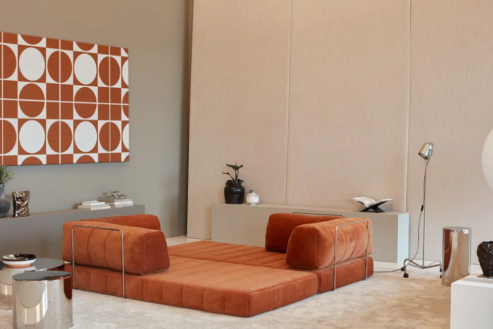 Divano letto matrimoniale Cozypad C02