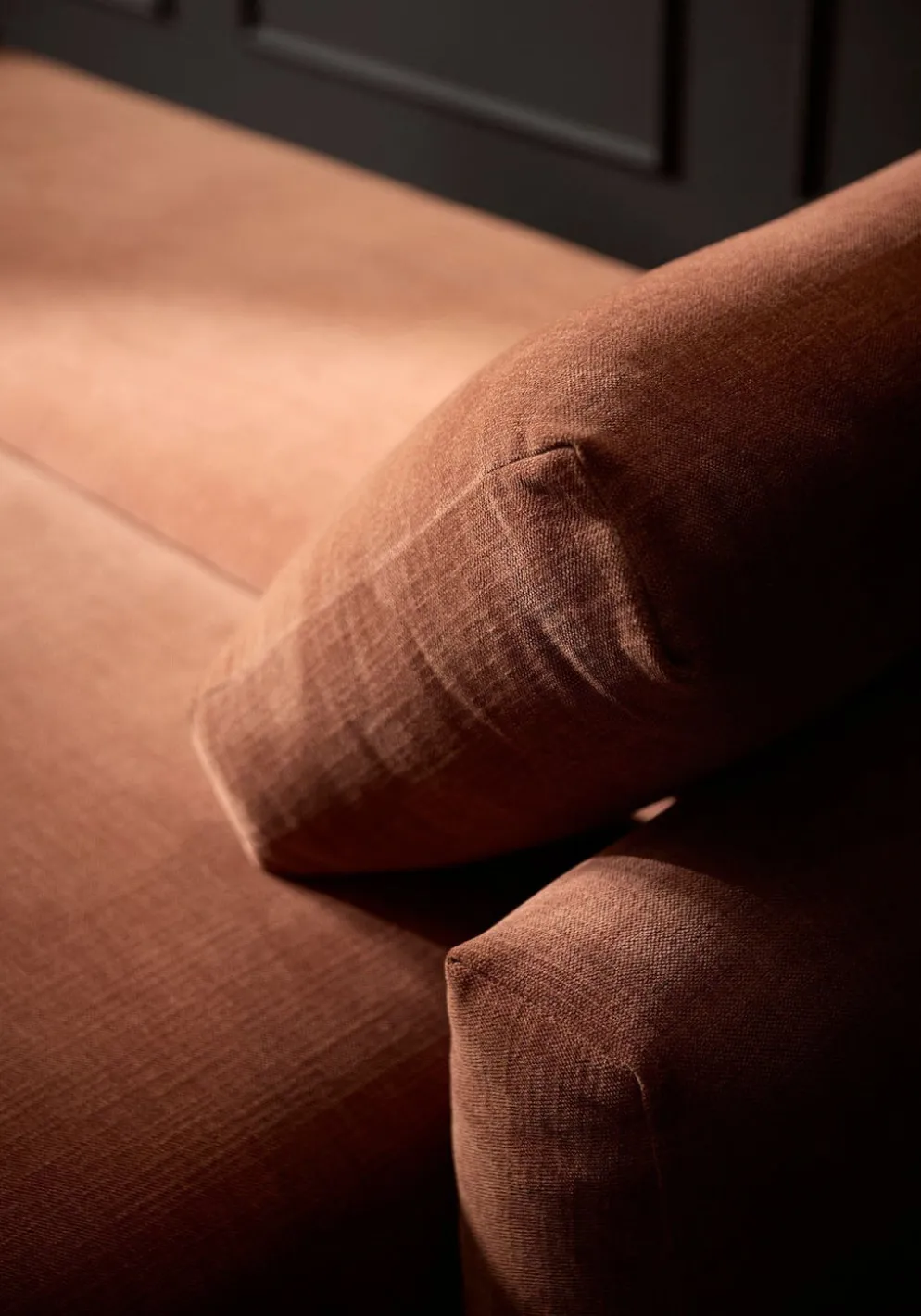 Divano letto matrimoniale con braccioli Cone