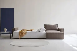 Divano letto matrimoniale con penisola Newilla Lounger