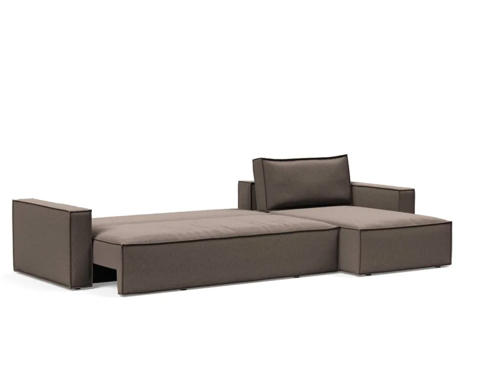 Divano letto matrimoniale con penisola Newilla Lounger