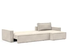 Divano letto matrimoniale con penisola Newilla Lounger