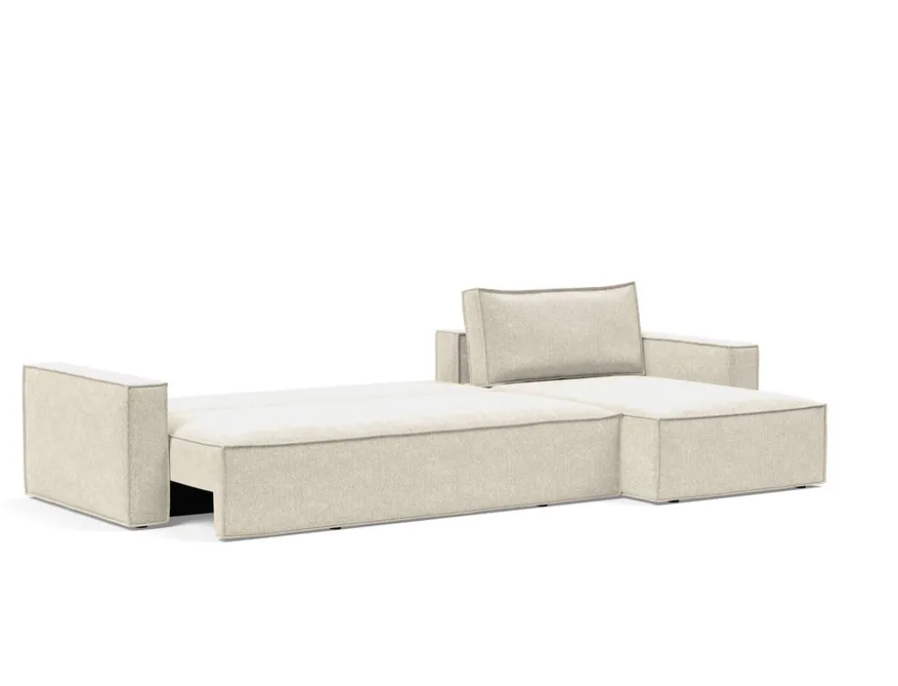 Divano letto matrimoniale con penisola Newilla Lounger