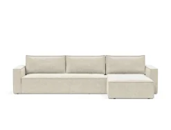 Divano letto matrimoniale con penisola Newilla Lounger