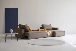 Divano letto matrimoniale con penisola Newilla Lounger