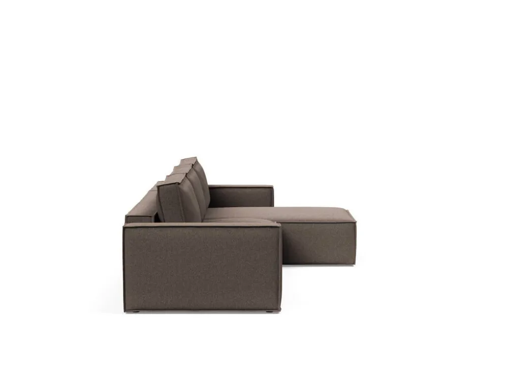 Divano letto matrimoniale con penisola Newilla Lounger