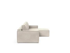 Divano letto matrimoniale con penisola Newilla Lounger