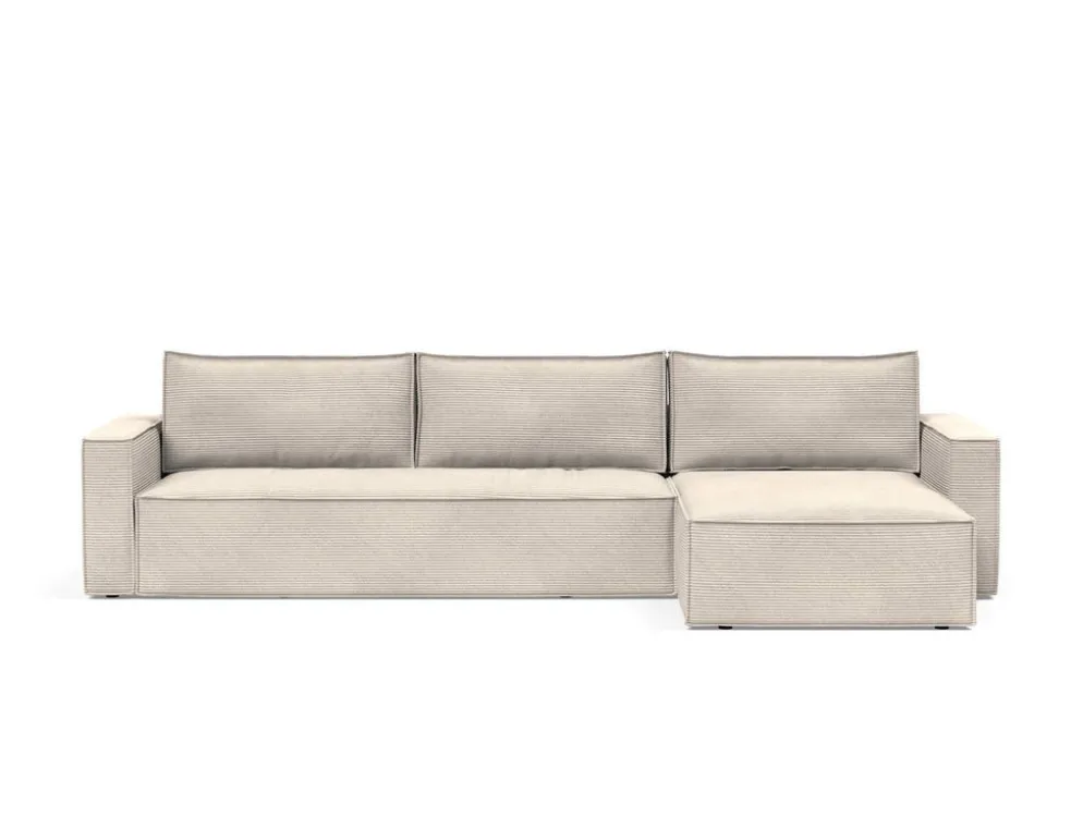 Divano letto matrimoniale con penisola Newilla Lounger