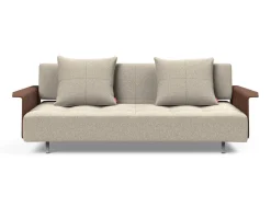 Divano letto matrimoniale con braccioli Longhorn
