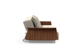 Divano letto matrimoniale con braccioli Longhorn