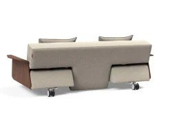 Divano letto matrimoniale con braccioli Longhorn