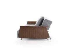 Divano letto matrimoniale con braccioli Longhorn