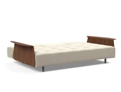 Divano letto matrimoniale con braccioli Longhorn
