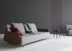 Divano letto matrimoniale con braccioli Longhorn
