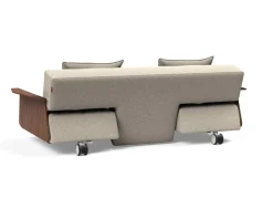 Divano letto matrimoniale con braccioli Longhorn