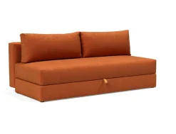 Divano letto matrimoniale con contenitore Osvald