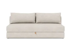 Divano letto matrimoniale con contenitore Osvald