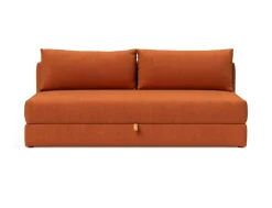 Divano letto matrimoniale con contenitore Osvald