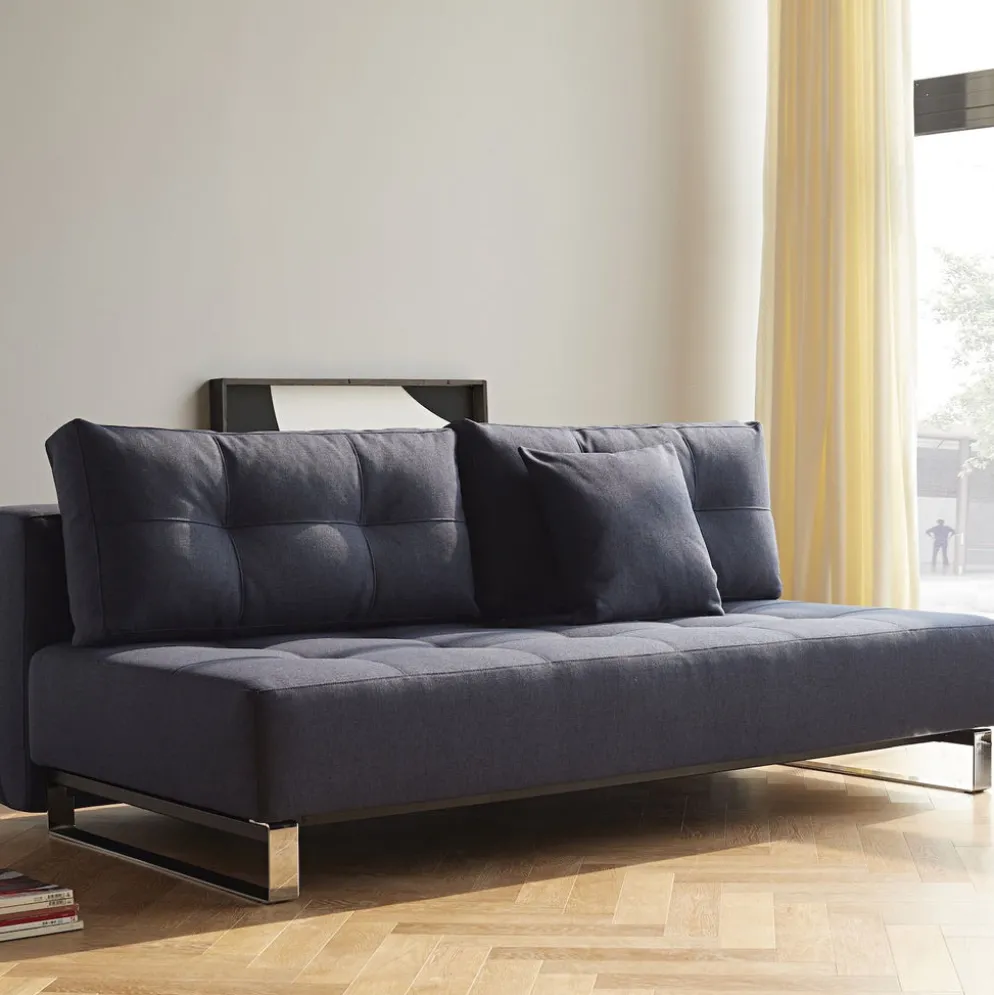 Divano letto matrimoniale in tessuto Supremax Deluxe