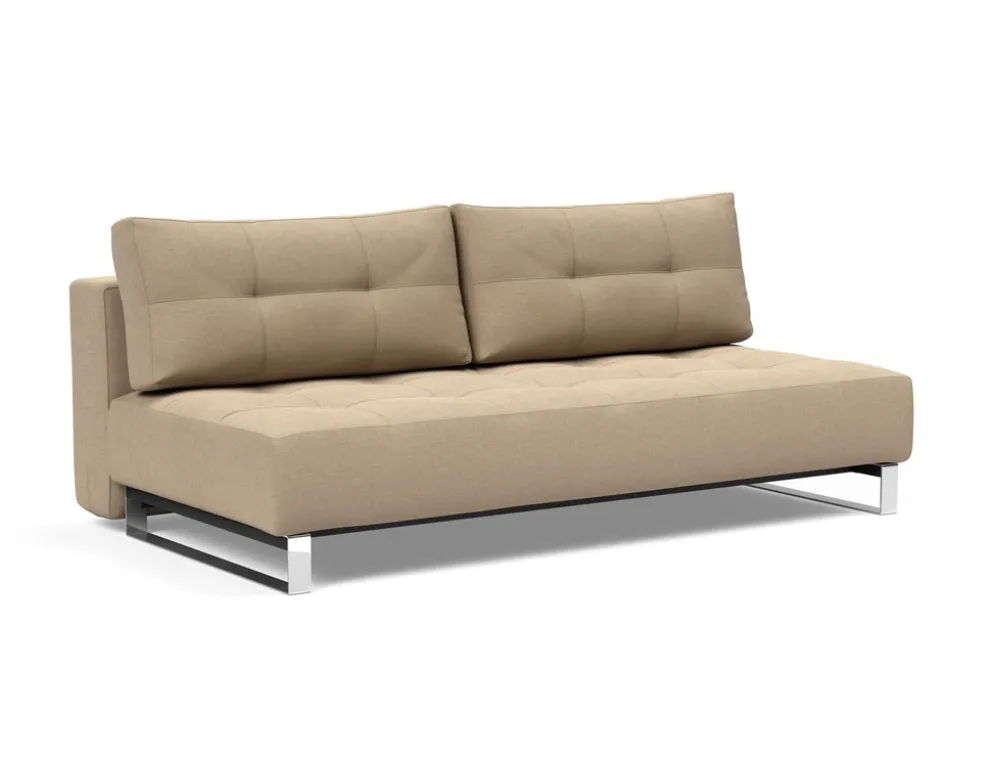Divano letto matrimoniale in tessuto Supremax Deluxe