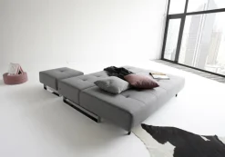 Divano letto matrimoniale in tessuto Supremax Deluxe