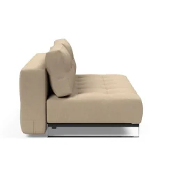 Divano letto matrimoniale in tessuto Supremax Deluxe