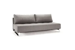 Divano letto matrimoniale in tessuto Supremax Deluxe
