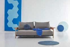 Divano letto matrimoniale Malloy Wood
