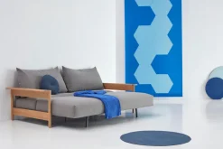 Divano letto matrimoniale Malloy Wood