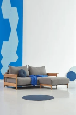 Divano letto matrimoniale Malloy Wood