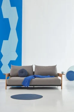 Divano letto matrimoniale Malloy Wood