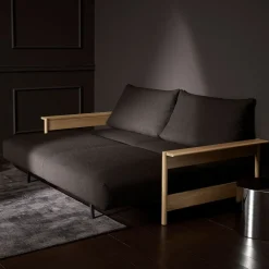 Divano letto matrimoniale Malloy Wood