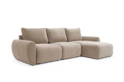 Divano letto matrimoniale Norum Curve Chaise