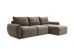 Divano letto matrimoniale Norum Curve Chaise